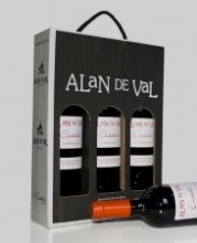 PACK  3 VINOS ALAN DE VAL ESCADA 100% GARNACHA