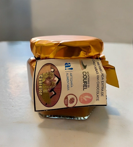 Crema extra de castañas con chocolate