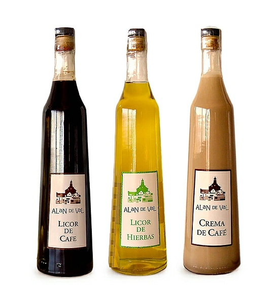 Pack de 3 licores bodega Alan de Val